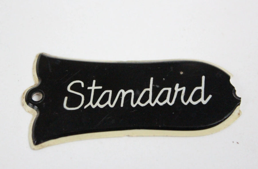 1974 Vintage 1970s Gibson Les Paul Standard Guitar Truss Rod Cover