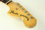1975 Vintage Fender Bronco Dakota Red Rosewood Fretboard USA +OHSC 1970s