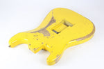 Jason Davis Master Builder 1960's Stratocaster style BODY RELIC Canary Yellow
