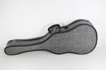 Vintage 1960s Parlor Guitar Case Silver and Black for Gibson LG/B-25 Martin 00-18