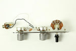 1973 Vintage Fender Telecaster Control Plate Assembly 3-Way Switch w/1985 Dated Pots USA Tele