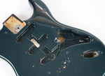 1974 Vintage Fender Stratocaster Hardtail Body ~Teal/Grean Refin~ CBS 1970s USA Strat