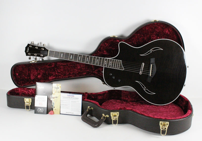 Taylor T5 Pro Acoustic Electric Guitar Gaslamp Black +OHSC w/COA USA ~MINTY~