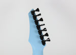Aristides 070R 7-String One-Piece Arium Body/Neck Light Blue Raw Richlite Black Fretboard USA