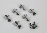 2002 Fender American Standard Stratocaster Schaller Staggered Logo Tele Strat Tuners Tuning Pegs USA