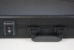 Fender Deluxe Molded Jazzmaster/Jaguar Guitar Case Black ~Gray Plush Interior~ MINT