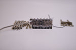 1972 Vintage Fender Stratocaster Bridge Assembly All Original 1970's Strat