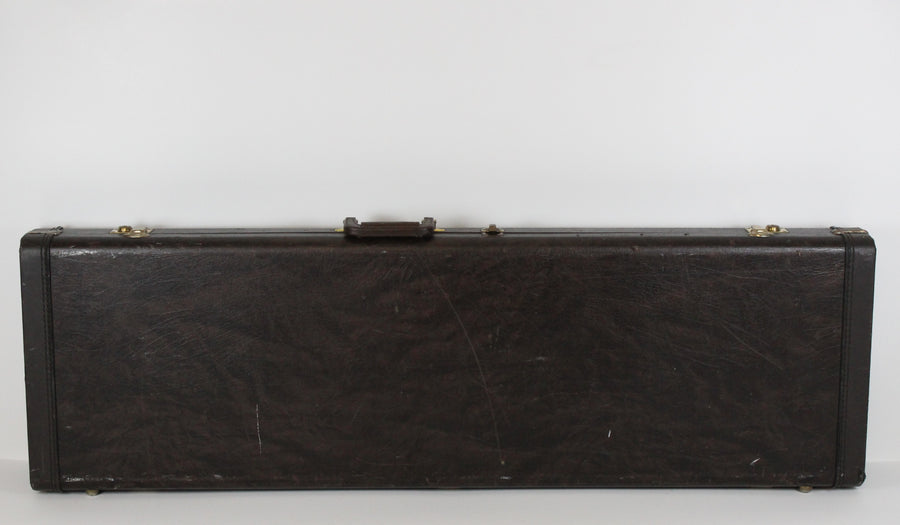 Fender Jazz Bass / Precision Bass / Telecaster Brown Leather Hardshell CASE Vintage Relic Style