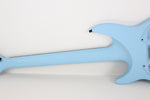 Aristides 070R 7-String One-Piece Arium Body/Neck Light Blue Raw Richlite Black Fretboard USA