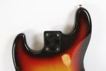 1974 Vintage Fender Jazz Bass Alder 3-Tone Sunburst BODY CBS Era 1970s USA