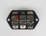 1963 Vintage Fender Jaguar Pickup Selector Switches Control Plate ~ALL Original~ Chrome 1960's Pre-CBS USA