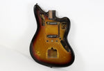 1967 Vintage Fender Early-CBS Jaguar Alder Body Sunburst 1960s USA