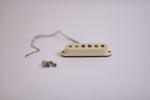 1969 Vintage Fender Stratocaster Gray-Bottom Staggered-Pole Neck Pickup Potted 1960's