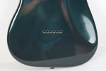 1974 Vintage Fender Stratocaster Hardtail Body ~Teal/Grean Refin~ CBS 1970s USA Strat