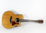 2004 Taylor 354ce 12-String Acoustic-Electric Guitar Ebony Fretboard D-Shape Neck USA
