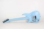 Aristides 070R 7-String One-Piece Arium Body/Neck Light Blue Raw Richlite Black Fretboard USA
