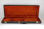1963 Vintage Fender Jaguard/Jazzmaster Hard-Shell Case Black Pre-CBS L-Series USA 1960s