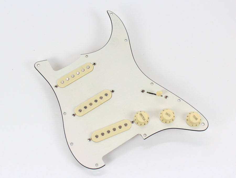 Vintage 1990s Fender Stratocaster 1960 Reissue Loaded Pickguard ~RELIC~ Strat