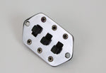 1963 Vintage Fender Jaguar Pickup Selector Switches Control Plate ~ALL Original~ Chrome 1960's Pre-CBS USA