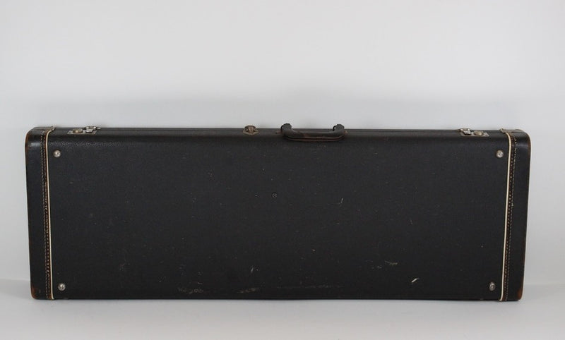 1963 Vintage Fender Jaguard/Jazzmaster Hard-Shell Case Black Pre-CBS L-Series USA 1960s