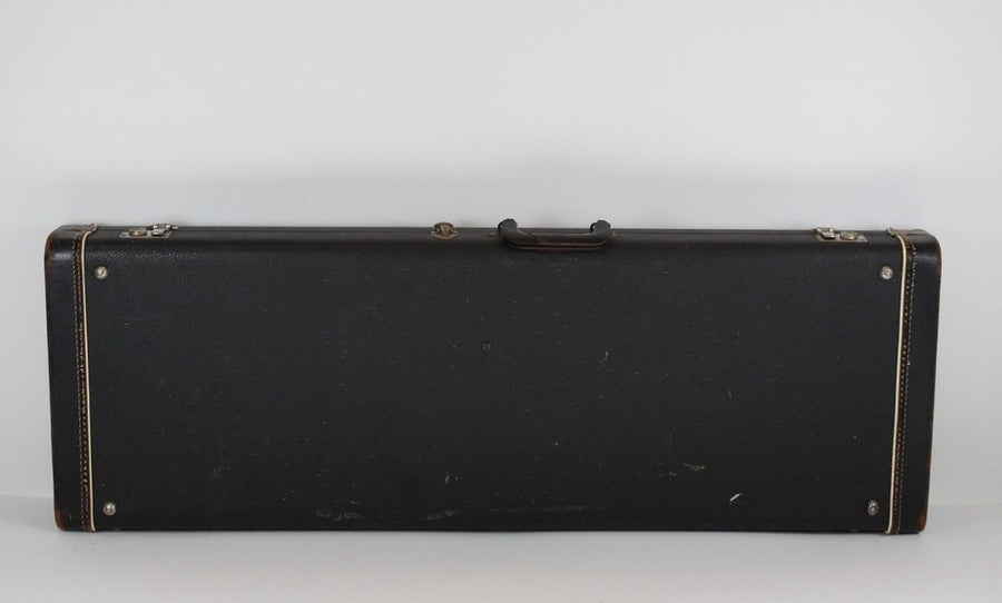 1963 Vintage Fender Jaguard/Jazzmaster Hard-Shell Case Black Pre-CBS L-Series USA 1960s