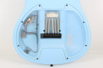 Aristides 070R 7-String One-Piece Arium Body/Neck Light Blue Raw Richlite Black Fretboard USA