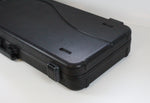 Fender Deluxe Molded Jazzmaster/Jaguar Guitar Case Black ~Gray Plush Interior~ MINT