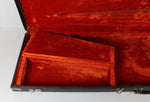 1972-1974 Vintage Fender Jazz Bass/Precision Bass/Telecaster Bass Hardshell CASE ~Black Tolex w/ Orange Interior~ 1972,1973,1974 1970s USA