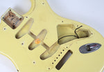 1992 Vintage Fender Stratocaster 1962 AVRI '62 Reissue Olympic White Relic BODY USA Strat