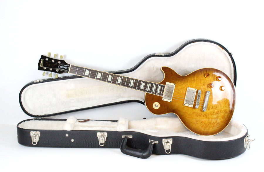 2003 Gibson Les Paul Standard Premium Plus Honeyburst ~AAA Flame Top~ Good Wood Era 2000s USA