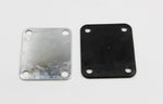 1973 Vintage Fender Jazz Bass Chrome NECK PLATE w/Original Screws & Gasket 1970s USA