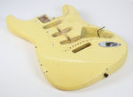1992 Vintage Fender Stratocaster 1962 AVRI '62 Reissue Olympic White Relic BODY USA Strat
