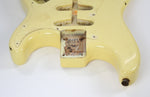 1992 Vintage Fender Stratocaster 1962 AVRI '62 Reissue Olympic White Relic BODY USA Strat