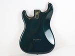 1974 Vintage Fender Stratocaster Hardtail Body ~Teal/Grean Refin~ CBS 1970s USA Strat