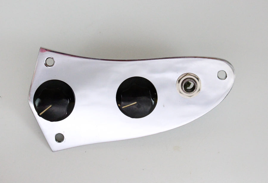 1963 Vintage Fender Jaguar/Jazzmaster Control Assembly Plate ORIGINAL 1960s USA Pre-CBS