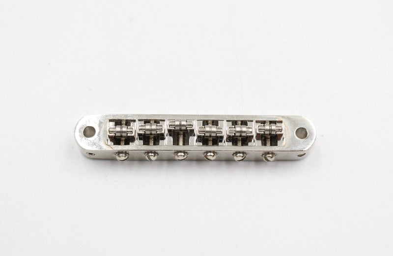 Tune-O-Matic M4 Roller Saddles Bridge ~Chrome~ For Gibson Les Paul/SG
